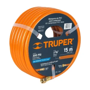 Manguera de PVC para aire 3/8", 15 Mts,