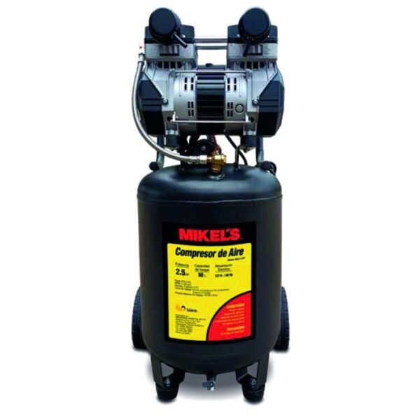 Compresor de aire 2.5 HP (50 L) libre de aceite