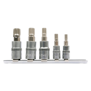 Juego de 5 puntas spline