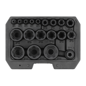 Juego de 19 cubos TORX PLUS hembra